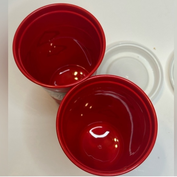 NWOT Set of 2 Starbucks 2023 Red Cup Day Reusable Cups - Picture 3 of 4